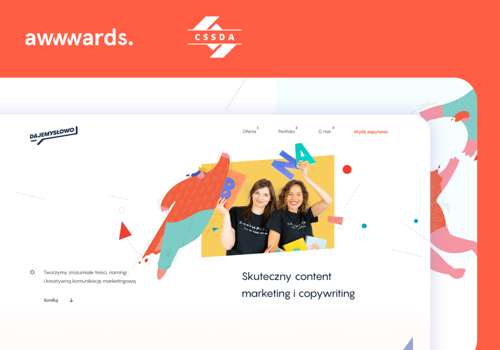 Web Design Package Example: Awarded Jamstack/Gatsby website