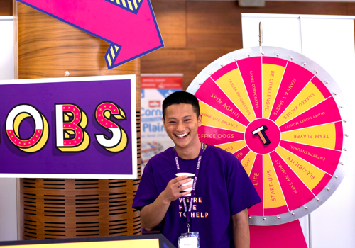 Advertising Package Example: Careers fair event production for Tempo