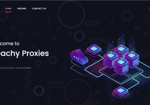 Web Development Package Example: Peachy Proxies