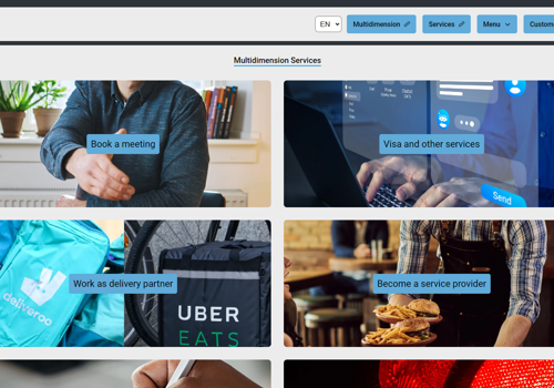 Custom Software Development Package Example: Multidimension Services