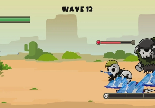 Mobile App Development Package Example: Archer vs Undead