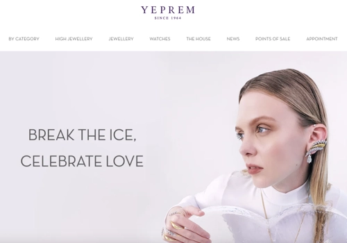 Ecommerce Marketing Package Example: Yeprem Jewellery
