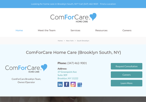 Pay Per Click Package Example: Google Ads for a Home Care Agency