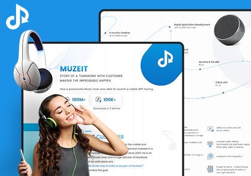 Mobile App Development Package Example: MuzeIT-Custom built music & Video editing platform