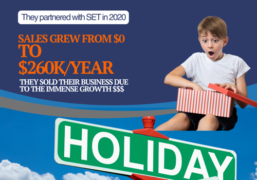 Advertising Package Example: Holiday Supply Partner - Scaling to An Acqusition
