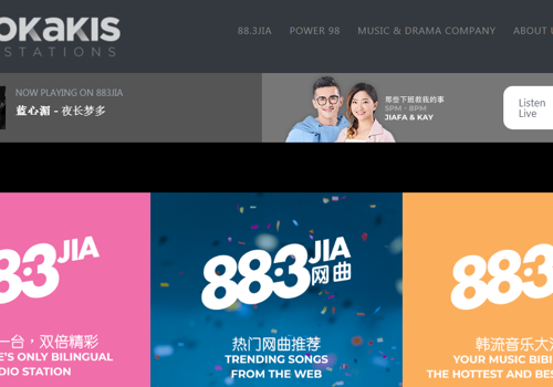 Web Development Package Example: Camokakis Website