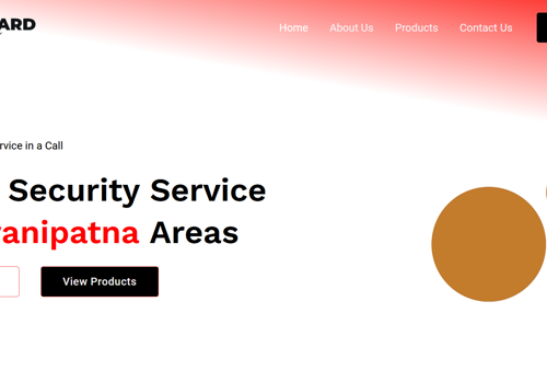 UX/UI Design Package Example: Website Development For Home Security Solution