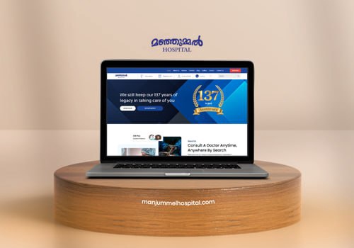 Web Design Package Example: Manjummel Hospital