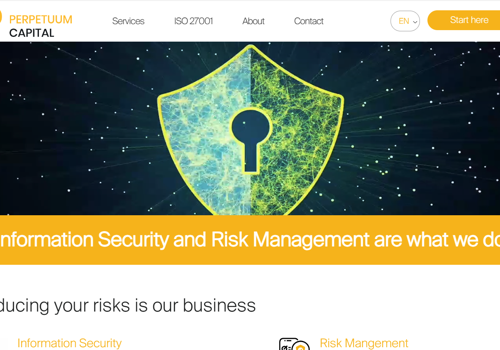 UX/UI Design Package Example: Web Dev, App Design & IT Services for Risk Man