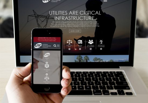 Web Design Package Example: Web Site Design for Utilities Technology Council