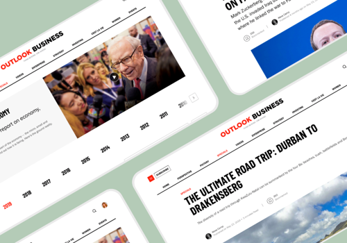 UX/UI Design Package Example: Outlook Business - Platform Development