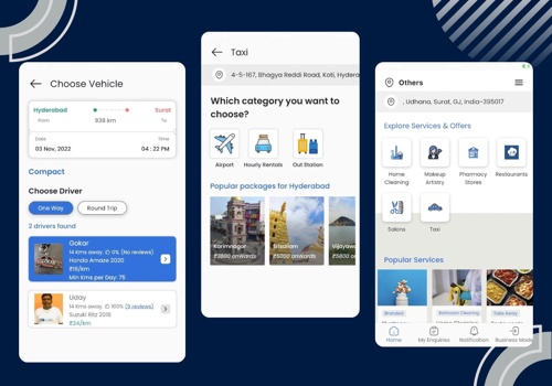 Custom Software Development Package Example: Sameep App