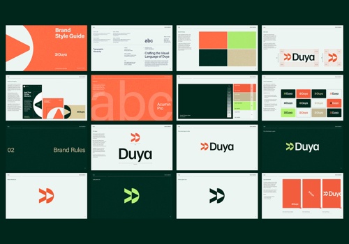 Branding Package Example: Duya Brand Identity