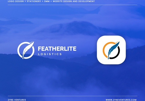 Logo Package Example: Featherlite Logistics - Logo Design