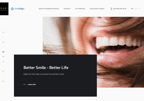 Web Development Package Example: Villa Louisa