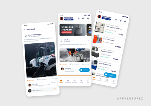 Mobile App Development Package Example: Raftaarr - Marketplace