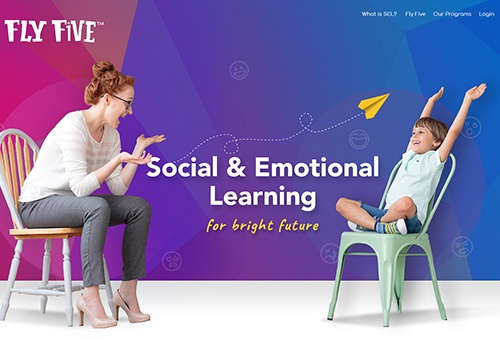 Web Design Package Example: FlyFive - Expertise to build an Enterprise product