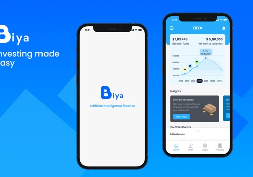 Mobile App Development Package Example: Biya Finance App