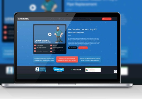 Search Engine Optimization Package Example: Web+SEO: Urban Pipings Rise to Industry Leadership