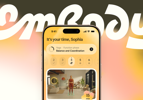 Branding Package Example: Embody — welness app with a gentle approach