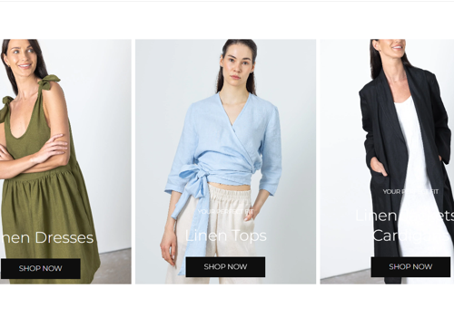 Web Development Package Example: Web App Design MinimalisticLinen
