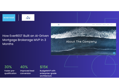 AI Development Package Example: How EverREST Built an AI-Driven Mortgage Brokerage