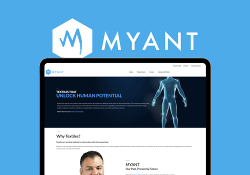 Custom Software Development Package Example: Smart Textile Monitoring App Development: MyAnt