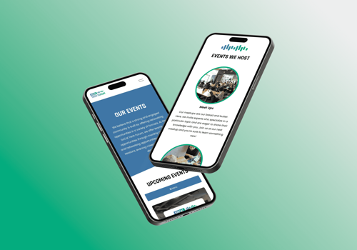 Web Development Package Example: SoCal Tech Forum Website Redesign