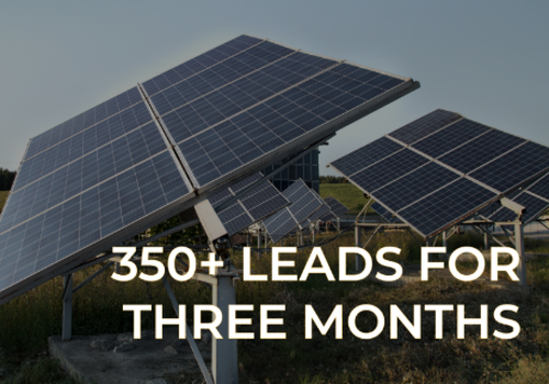 Advertising Package Example: Create lead generation channel and get 350+ leads