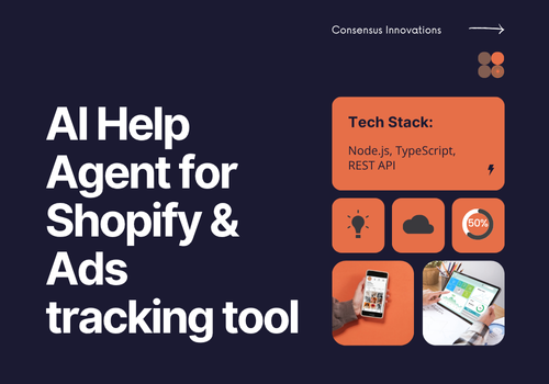 Custom Software Development Package Example: AI Help Agent for Shopify & Ads tracking tool