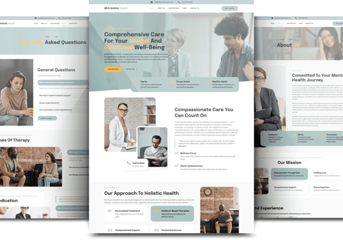 Web Design Package Example: MLR Website