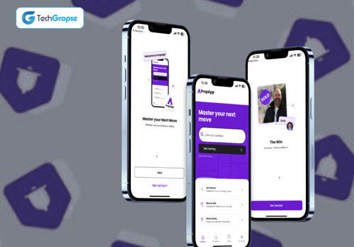 Mobile App Development Package Example: PropApp