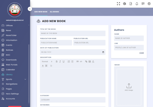 Custom Software Development Package Example: Campus Automation | Institute Management System