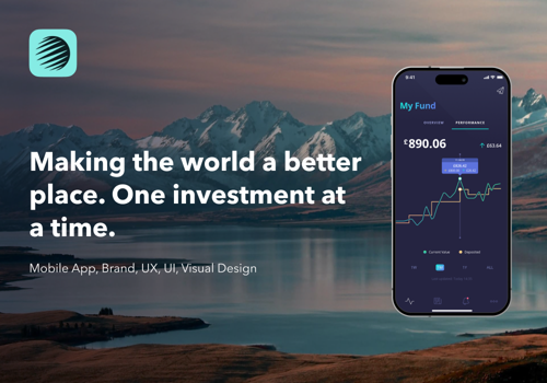 UX/UI Design Package Example: UI/UX for Impact Investment raised $15M in funding