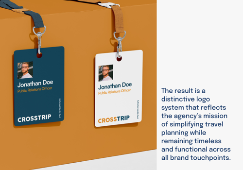 Logo Package Example: Logo Design - CrossTrip