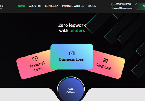 Web Development Package Example: FinLab  AI-Powered Financial Data Platform