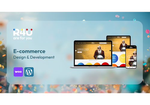 Web Development Package Example: R4U — E-commerce Website