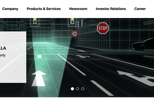 Web Design Package Example: HELLA Germany – Connecting R&D and Production Acro