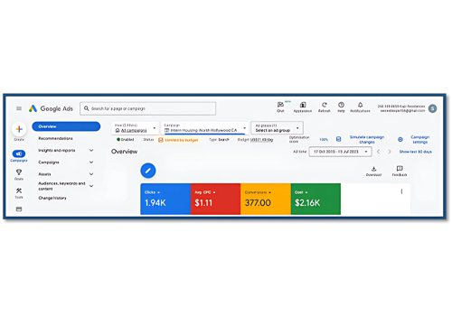 Pay Per Click Package Example: Kapi Residences - Google Ads