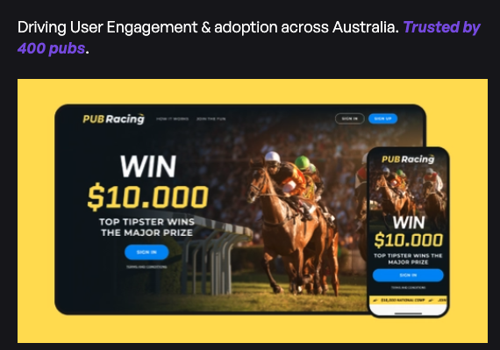 UX/UI Design Package Example: Multi-Sport Tipping Platform