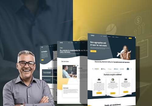 Web Development Package Example: Leni: PropTech SaaS application and  Website Build