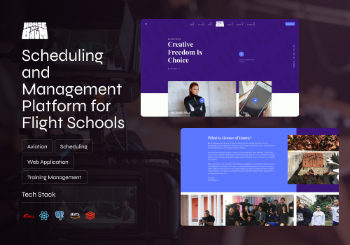 Web Development Package Example: House Of Baum I AI Website for a Production House