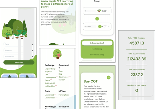 Blockchain Package Example: Blockchain Carbon Offset Token & Sustainable Finan