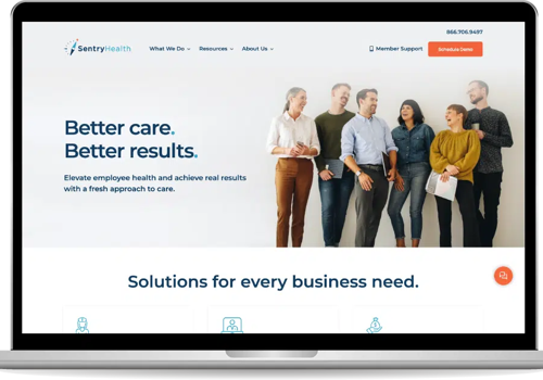 Branding Package Example: SentryHealth