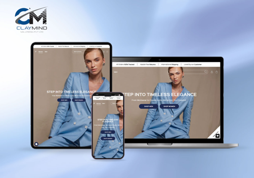 UX/UI Design Package Example: Ladies Clothing win Shopify plus