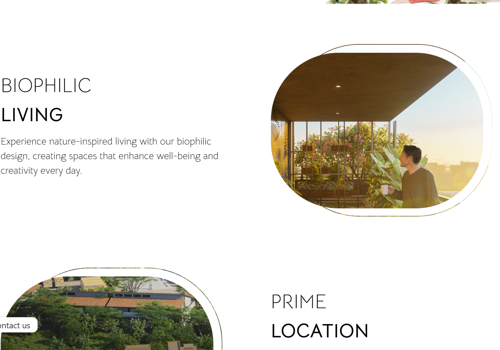 Web Design Package Example: Website for Real Estate Project Showcasing & Lead