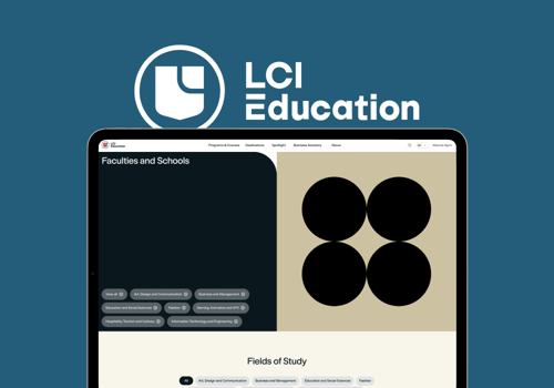 Cloud Consulting & SI Package Example: CMS Update and Website Development: LCI Education