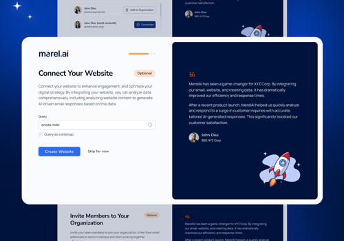 UX/UI Design Package Example: UI UX Design for AI Data Integration