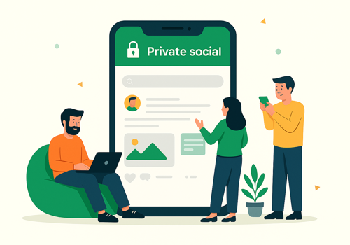 Mobile App Development Package Example: White Label Social Network Core