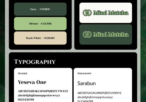 Web Design Package Example: Mind Matcha 🍵 | Landing Page for Matcha Brand